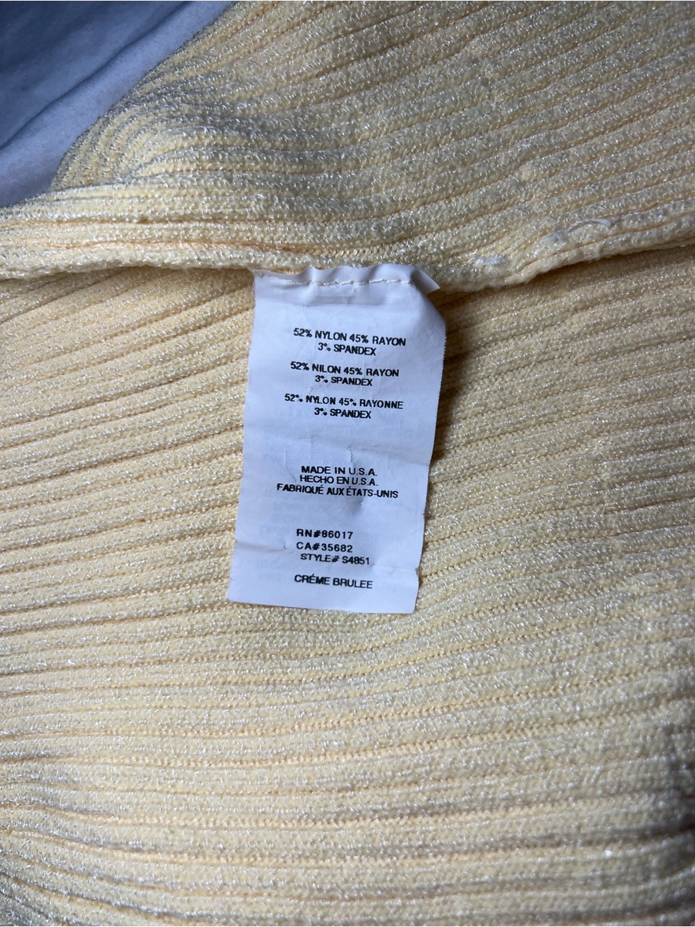 Vintage bebe Créme Brulee Pointelle Turtleneck Sweater - Picture 4 of 8